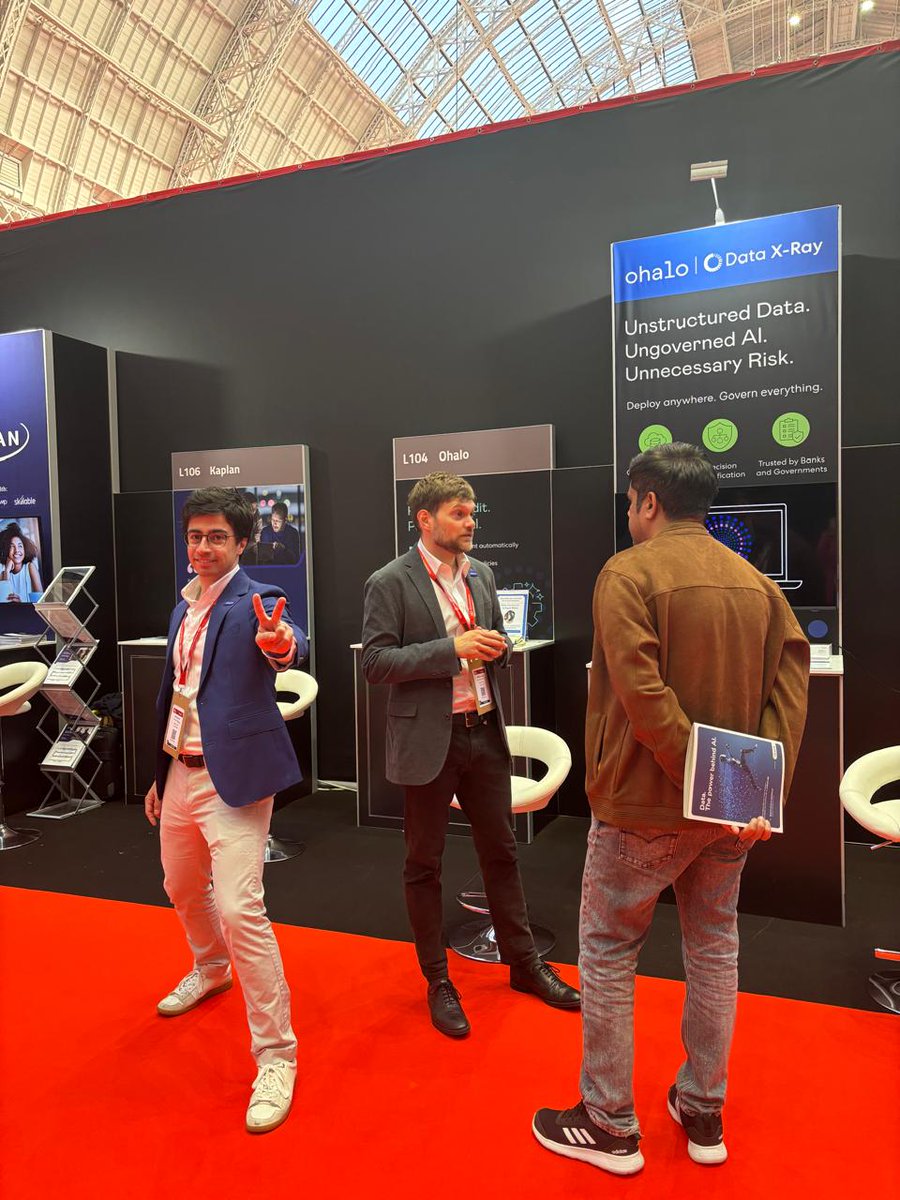 ohalo_tech's tweet image. #UnstructuredData is the frontier for #AIReadiness. 
We couldn’t meet everyone as schedules were full, keynotes were running, and our team was in back-to-back conversations. If we missed you, let’s continue the discussion online: hubs.la/Q03L6Q400 #BigDataLDN