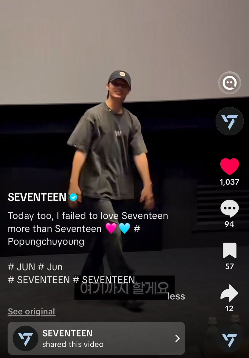 caption: “Today too, i failed to love Seventeen more than Seventeen” 

😭😭😭😭😭😭😭