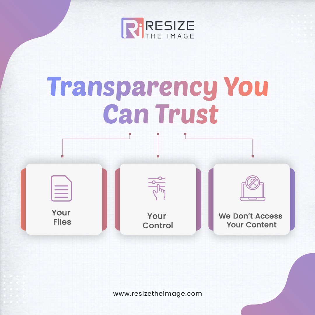 resizetheeimage's tweet image. Stop worrying about file privacy. Resize, convert, or compress files online in seconds with @resizetheeimage, completely secure and stress free👌

Try it now: resizetheimage.com

#resizetheimage #allinonetool #privacyfirst  #imagetools #webtool #exploremore #trynow