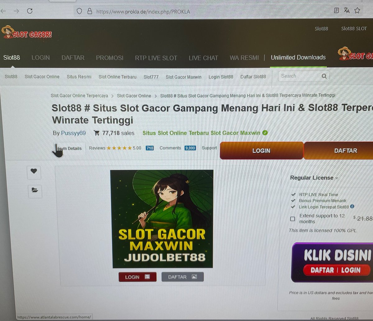 German critical sociology journal <a href="/Ztschr_Prokla/">PROKLA @prokla.bsky.social</a> has been hacked 😂 the library catalog links directly to this page