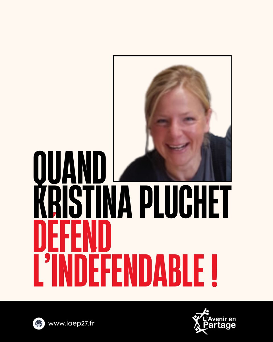 Quand Kristina Pluchet, Sénatrice de l’Eure, défend l’indéfendable !

Quand la sénatrice Kristina Pluchet (Les Républicains) affirme qu’il serait « incompréhensible » de condamner Nicolas Sarkozy « sans fait tangible », elle nie en réalité le travail de la justice de notre pays.