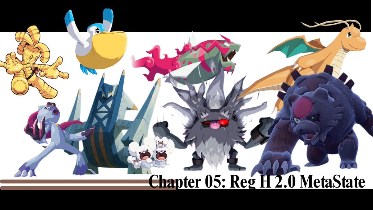 Arekusabii's tweet image. Chapter 05: Reg H 2.0 MetaState is out!!

- We're going to dive into the past 3 regionals that were celebrated in this very format!!

-  We'll also be looking at the most bizarre picks that made Top Cut at this events

- And last but not least we're going to have the very first…