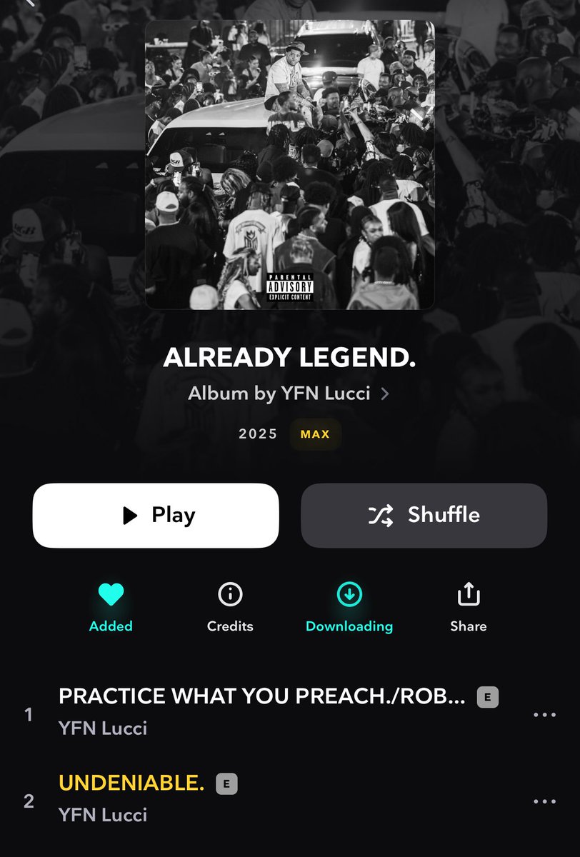 BigJProduction's tweet image. @YFNLUCCI Done hit us with a 🔥🔥🔥 album #ALREADYLEGEND