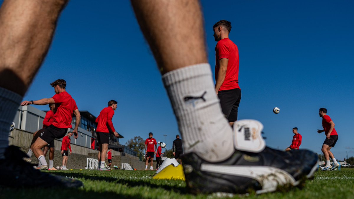 Four from <a href="/ftfc/">Fleetwood Town Football Club</a>’s training session at <a href="/PoolfootFarm/">Poolfoot Farm</a> 📸☀️