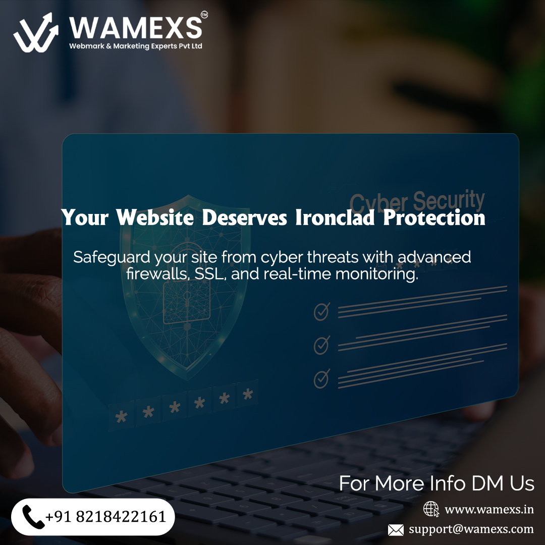 Wamexssolution's tweet image. 🔒 Secure Your Website &amp;amp; Boost Customer Trust!

✅ Why You Need SSL:
🔐 Encrypts Sensitive Data
🛡️ Builds Trust &amp;amp; Credibility
📈 Improves Google Rankings (SEO Boost!)
💳 Secures Online Transactions
🌐 Shows the 🔒 Lock Icon &amp;amp; HTTPS in UR