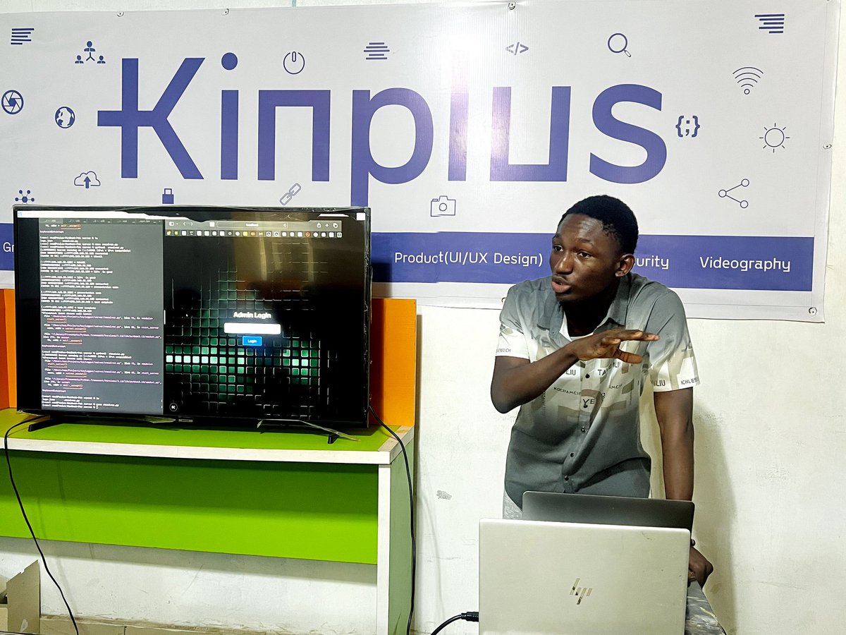 kinplustech's tweet image. Bring Ideas and validation together!
Here is a quick glimpse of how our IT interns and trainees project showcase went 🥳

#KinplusTechnologies #Innovation #FutureInTech #YoungInnovators #TechSkills #TechAfrica
#Ekiti #EkitiTech #TechShowcase #Spotlight #Nigeria #TechNigeria