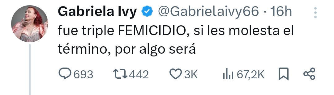 Porque es mentira, desinforma y aleja de una solución real: han muerto 3 personas por andar en temas turbios con narcos. Es un tema de exclusión social, temeridad, delincuencia organizada... No de machismo.
Solo queréis que haya víctimas para aprovecharos. Es asqueroso.