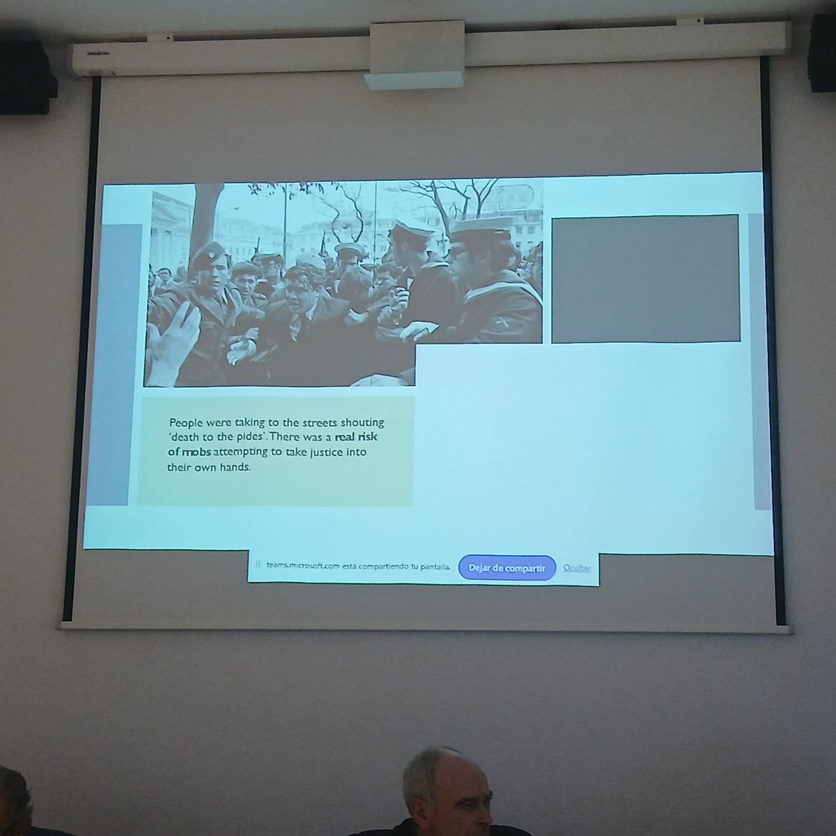 Cerramos nuestro seminario con las últimas intervenciones y la participación en el debate de ponentes y público en general. Muchas gracias a todos.