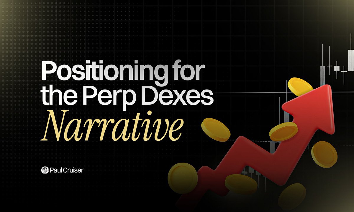 DeFi looking like its narratives are almost exhausted…

…but almost every week, new narratives emerge.

The hottest narrative right now? Perp DEXs - triggered by <a href="/cz_binance/">CZ 🔶 BNB</a> and his viral Aster endorsement. 

A 🧵