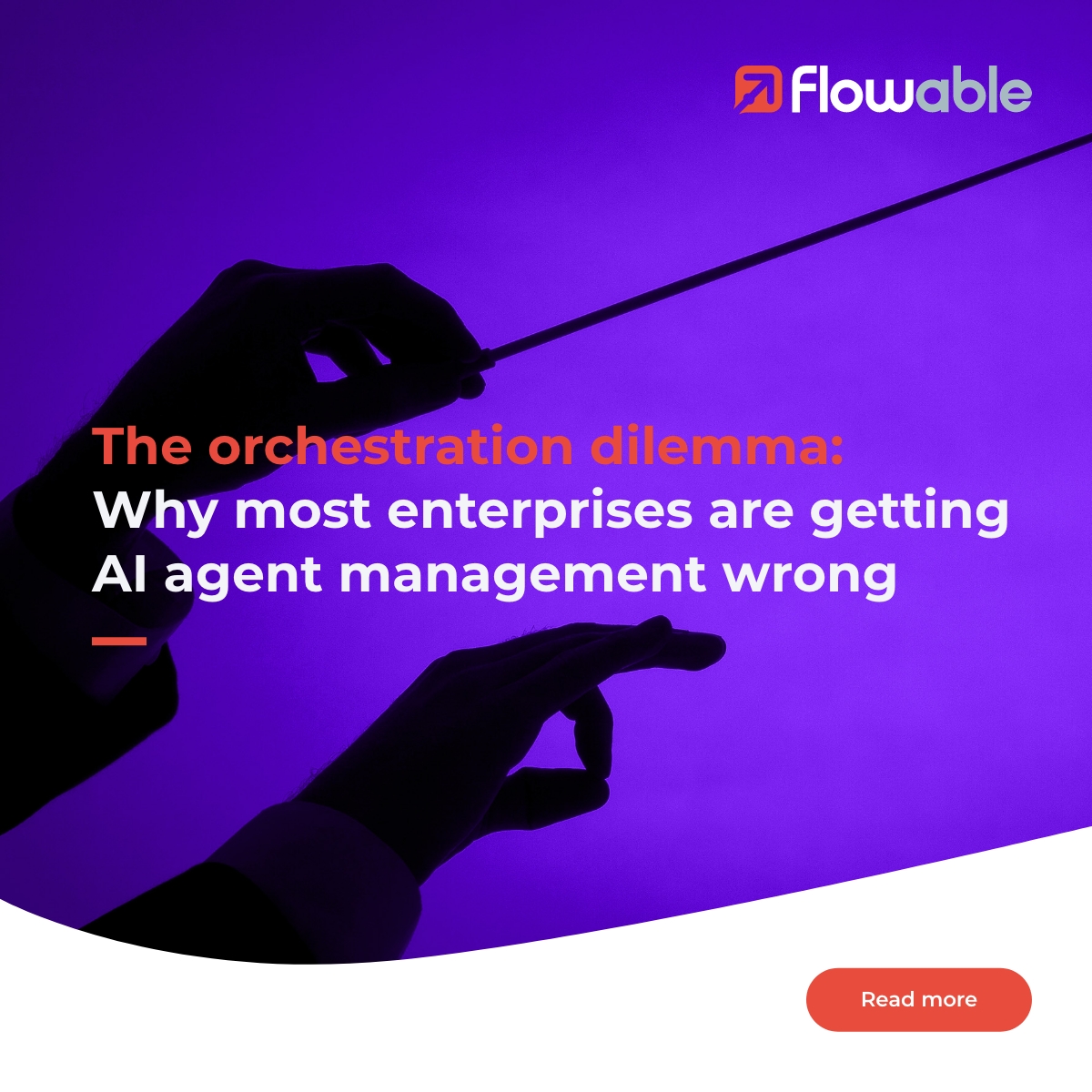Flowable (@flowablebpm) on Twitter photo AI agents backed by your choice of LLM provider are here in full power, but managing them at enterprise scale is the ceiling for most organizations.
The core issue isn't the agents themselves, but a lack of governance and supporting frameworks built for autonomous systems. AI agents backed by your choice of LLM provider are here in full power, but managing them at enterprise scale is the ceiling for most organizations.
The core issue isn't the agents themselves, but a lack of governance and supporting frameworks built for autonomous systems.