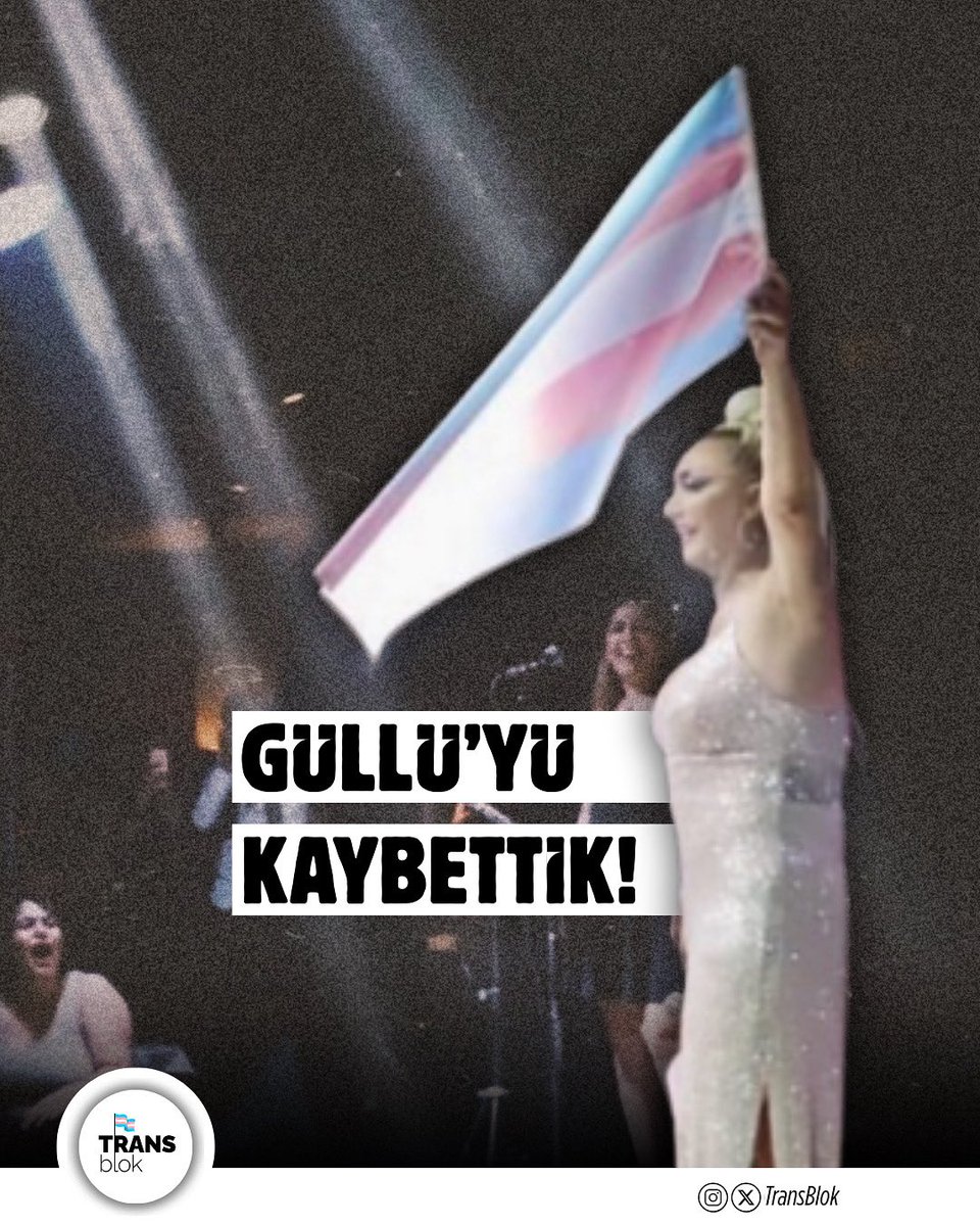 TransBlok_'s tweet image. Güllü’yü kaybetmenin derin üzüntüsü içindeyiz.

Arabesk müziğin değerli sesi Güllü, tıpkı bu fotoğrafta olduğu gibi, trans bayrağını hep en yükseğe taşıyan, LGBTİ+ mücadelesiyle dayanışmaktan asla çekinmeyen bir isimdi. Coşkunu ve direnişini unutmayacağız.

Işıklar içinde uyu.