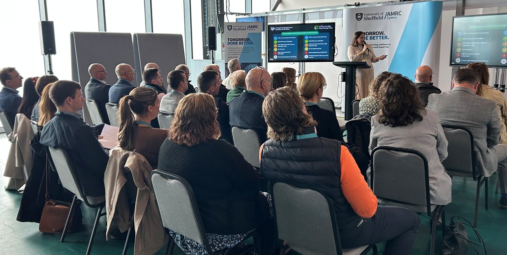🌱 Clean Energy in North Wales
🧩This week, our Energy and Net Zero Programme Manager, Meghan Davies, had the pleasure of presenting the North Wales Clean Energy Fund at the Welsh Renewable &amp; Clean Energy Cluster Network event hosted by  AMRC Cymru🌅