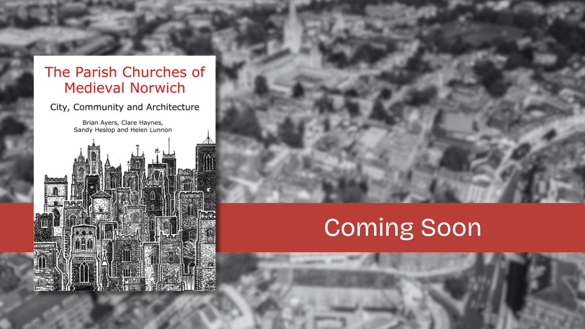 OxbowBooks's tweet image. As it’s #medievalmonday we wanted to let you know about this lavishly illustrated account of all 56 churches, extant and lost, within the walls of medieval Norwich, which takes a detailed, multi-disciplinary approach to each church. Pre-order your copy ➡ bit.ly/3Iidhmk