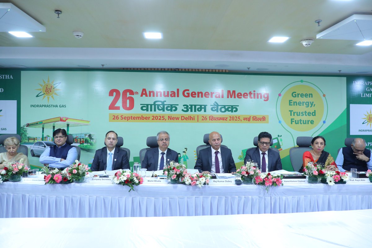 Indraprastha Gas Limited tweet media