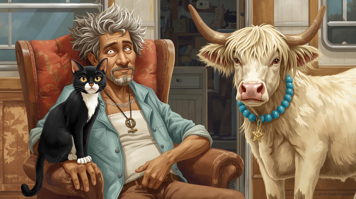 Axl Ghost Cat OTRB w 💜 Scruffkit Cate of Backyard tweet media