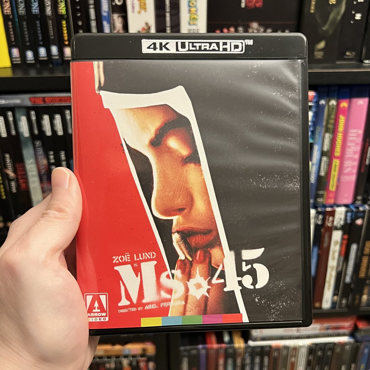 HighDefDiscNews's tweet photo. #NewArrival: MS. 45 on 4K UHD Blu-ray Limited Edition via @ArrowFilmsVideo. Available stateside on October 28. #4K #Bluray #PhysicalMedia #Ms45 #AbelFerrara #ZoeLund
Preorders:
#ad / Amazon: https://t.co/7Cqpcx2It4
MVDShop: https://t.co/6YGk4iNp6l
More photos below. ⬇️ 2/3 https://t.co/iFChoHowPb