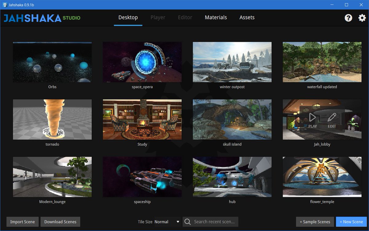 Ready to enter the metaverse and start building? We have 12 projects you can download and play with on the desktop or in VR. All scenes and assets are released under the Creative Commons.

Grab them here!
github.com/jahshaka/Asset…