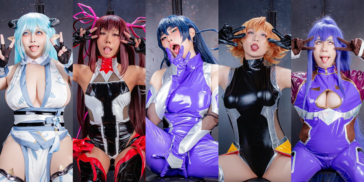 Kagimo4's tweet image. 対魔忍周年記念イベント2日目🫡✨️
お好きなケツと娼婦を選ぼう🥵🍑💦
写真をクリックしてお楽しみください😈

水城ゆきかぜ @Kagimo4
井河アサギ @LiEcosplay
井河さくら @konoha__yt
秋山凜子 @Himeno_Haruru
ラピス @ball2cosplay 
📸 @bkxiv1 

#対魔忍rpg #対魔忍rpgx #対魔忍 #對魔忍…