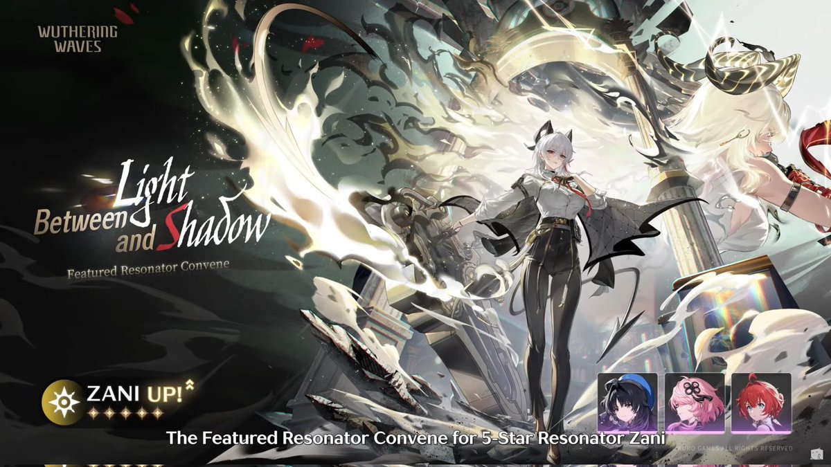 (2.7) Official Banners:

➢Phase 1: Galbrena &amp; Lupa
➢Phase 2: Qiuyuan &amp; Zani

#WutheringWaves #鳴潮