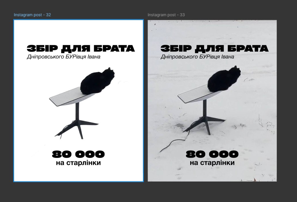 сьогодні криза в дизайні, бо я не гребу який прикол видати. була ідея з котом, так фото в норм якості нема