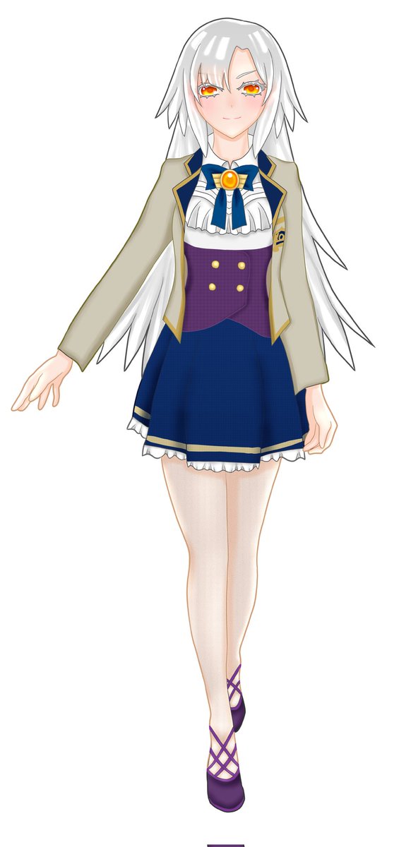 アグリちゃん全身です👍👍👍👍👍
#RaisondêtreArt
#ori_dkbd