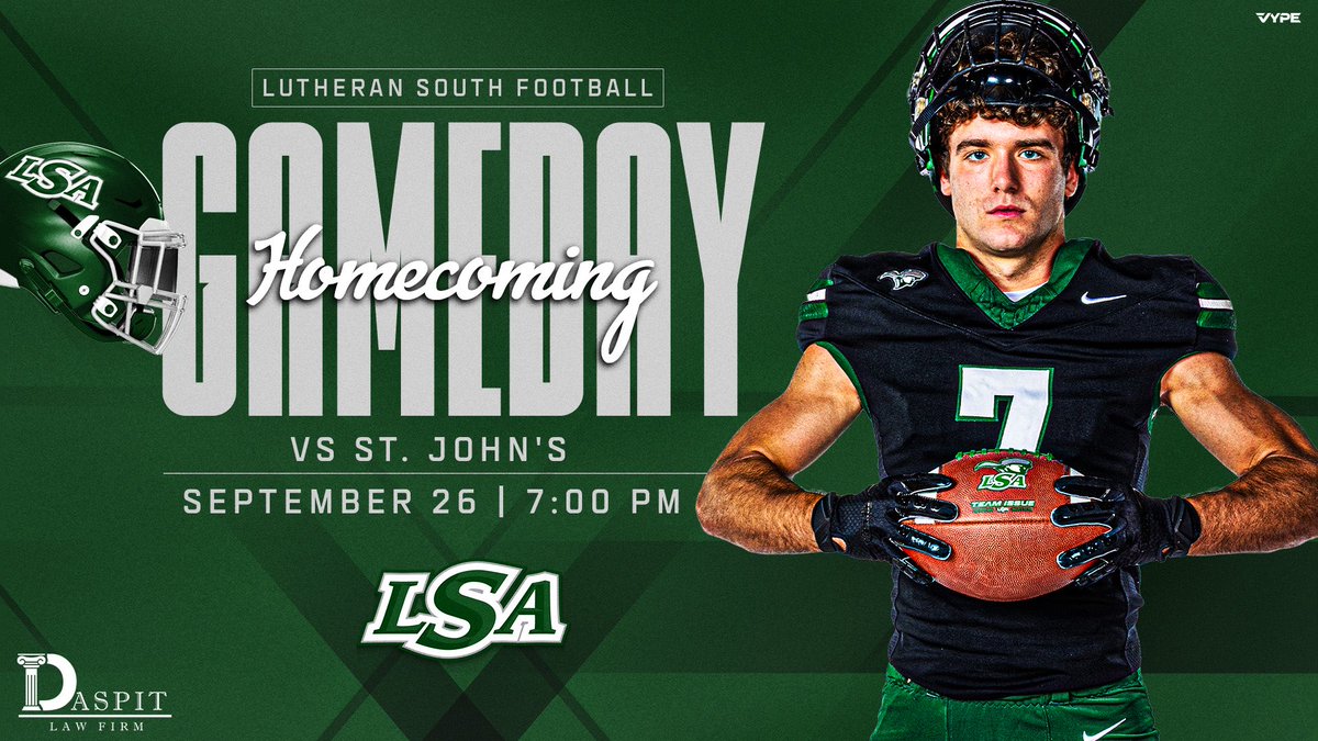 🏈 Football Friday – Homecoming! 🏈

🆚 <a href="/stjohnsmavs/">SJS Athletics</a> 
 
📅 Fri, Sept 26 | ⏰ Kickoff 7PM

🚪 Gates open 5PM
🛍 Spirit Store 6:15–8:15 (by pavilion)
📣 Cheer bake sale (by pavilion)

📺 Livestream: psbnlive.com
🎟: lsapioneers.org/HTtickets

#Homecoming #GameDay