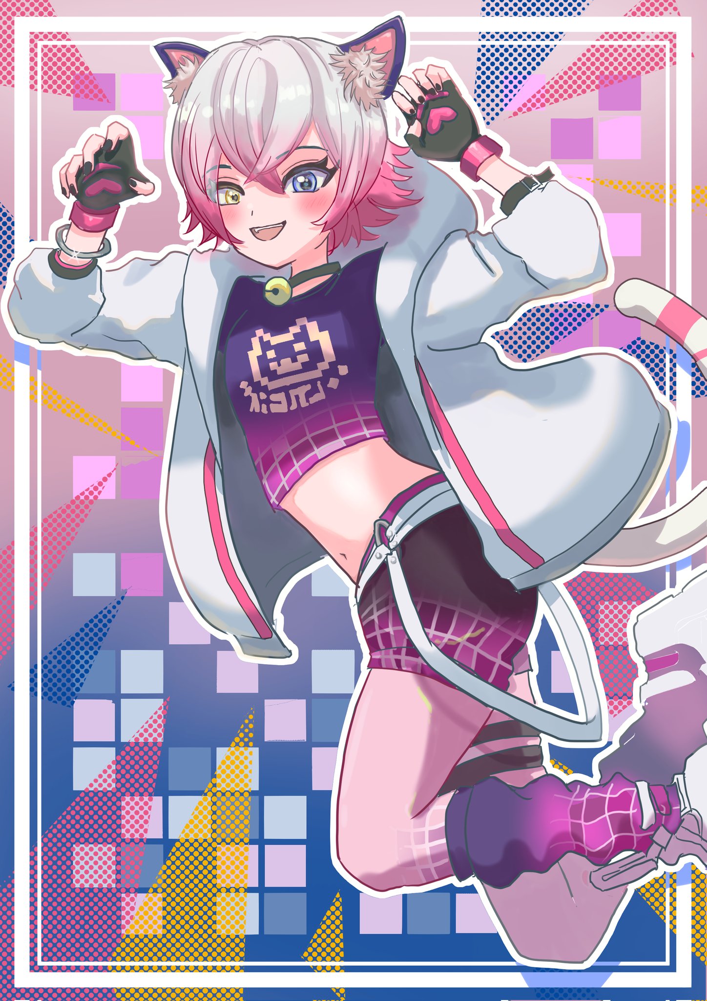 ごま ページ♡ けちゃくん リンライ Fashion show☆] Cat collection [Sumikko Gurashi School Life