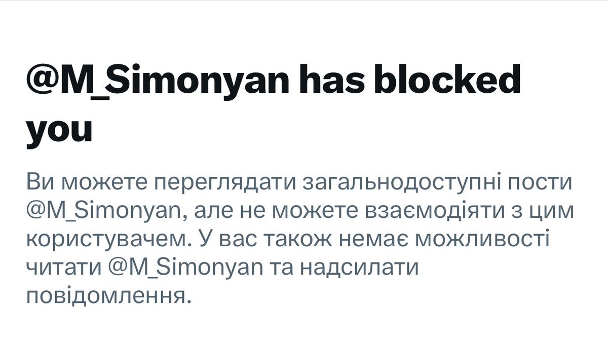 I wanted to congratulate Margarita on the holiday because she officially became a widow, and her husband, who incited hatred and advocated for war, went to Kobzon's concert, but she blocked me :(

Tell her from me that her husband should rest in piss and burn in hell.