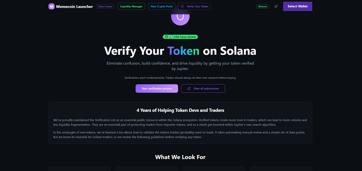 memecoinlaunchs's tweet photo. Good news, we have added two pages, one that displays all the new pairs that have created the pools and a page that allows you to validate the token with @JupiterExchange 

#Crypto #Solana #DOGE #memecoinlauncher #Trading #Altcoins #USA #Memecoin #memecoinlaunch https://t.co/XJyVpjW19V