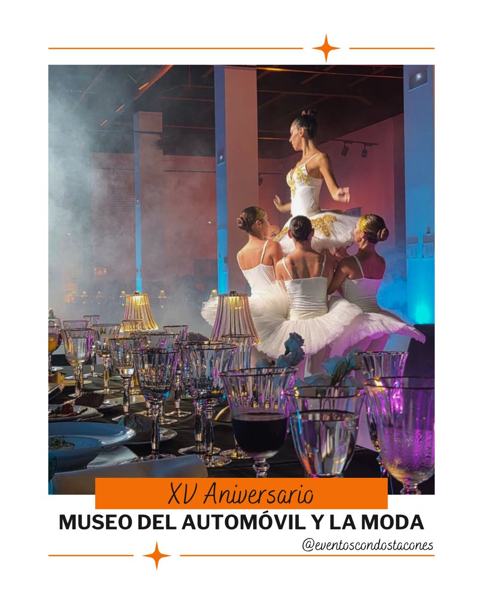 <a href="/MuseoAutomovilM/">Museo del Automóvil y la Moda de Málaga</a> Además, aquí recibimos el 🏆 Premio a la Mejor Imagen de Marca por el Club de Marketing

El MAM siempre será un escenario inspirador para experiencias inolvidables ✨
¡Por muchos años más de cultura, moda, motor y grandes eventos! 🥂

Estamos donde quieras triunfar 🧡

#Eventos