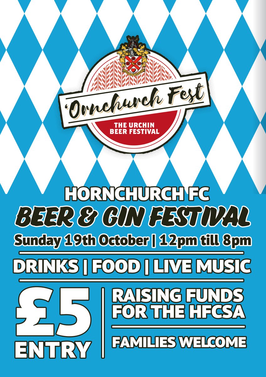 The Countdown to 'Ornchurchfest is on!

Join us on Sunday 19th October for a great afternoon!