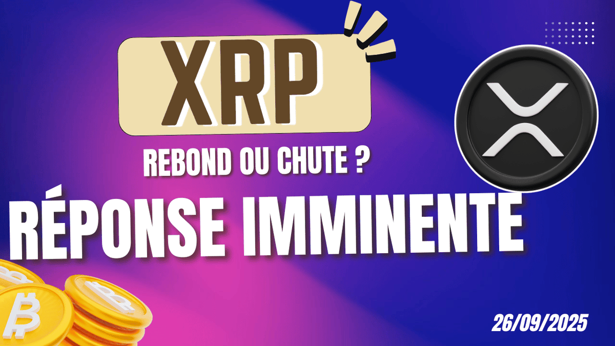 XRP REBOND OU CHUTE ? RÉPONSE IMMINENTE ! 🔥 ANALYSE CRYPTO MOYEN & LONG  TERME ✓ Vidéo disponible içi : 👉 https://t.co/8C9hmu4Aps - Commentez ma  vidéo sur YouTube ✓ - Partagez et