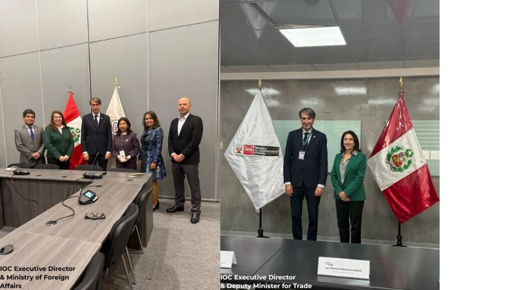 🇵🇪 The IOC has reinforced cooperation with Peru’s olive sector through meetings with national institutions &amp; producers in Tacna. Peru expressed interest in joining the IOC, marking a step forward for standards, quality &amp; sustainability.
👉 internationaloliveoil.org/ioc-advances-c…

#OliveOil #Peru