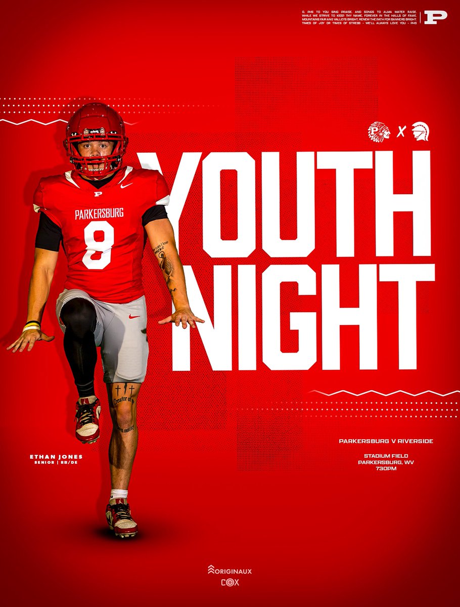 It’s Game Day vs Riverside!

- Join us as we recognize our youth teams from the Parkersburg Ramblers Football and Cheer and Vienna Wildcats Football And Cheer! 

- All youth players who wear their jersey will receive free admission!

Stadium Field - Kickoff at 7:30pm
