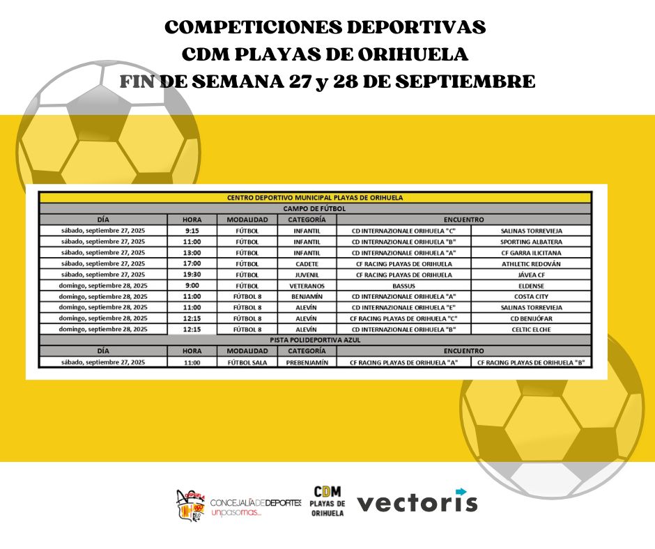 #deportesorihuela
#cdmplayasdeorihuela
#dxtsorihuela
#deportesorihuelacosta