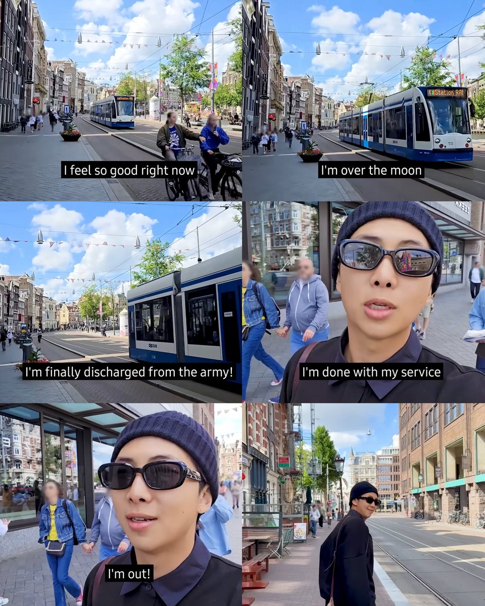 #RM
🐨ตอนนี้ผมรู้สึกดีมากเลยครับ เหมือนตัวเองลอยอยู่บนฟ้าเลย
ผมปลดประจำการจากกองทัพเรียบร้อยแล้ว
ผมทำหน้าที่รับใช้ชาติสำเร็จแล้ว
ผมเป็นอิสระแล้ว!!!