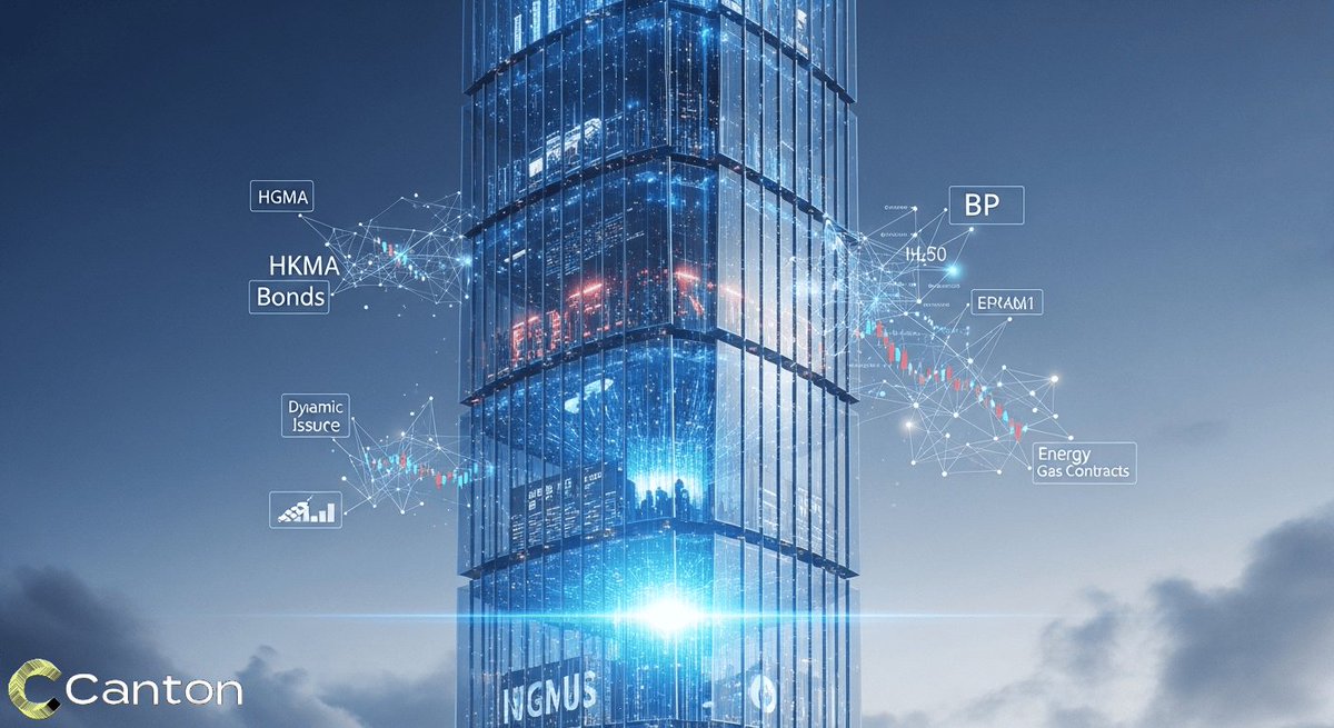 VladisChernov's tweet image. 🧱 Building the Digital Financial Infrastructure. @CantonNetwork is the foundational layer for next-gen finance. From tokenizing green bonds for HKMA to pairing gas trades for bp, it’s the invisible engine powering the future. 🏗️ #CantonThreads #DigitalInfrastructure…