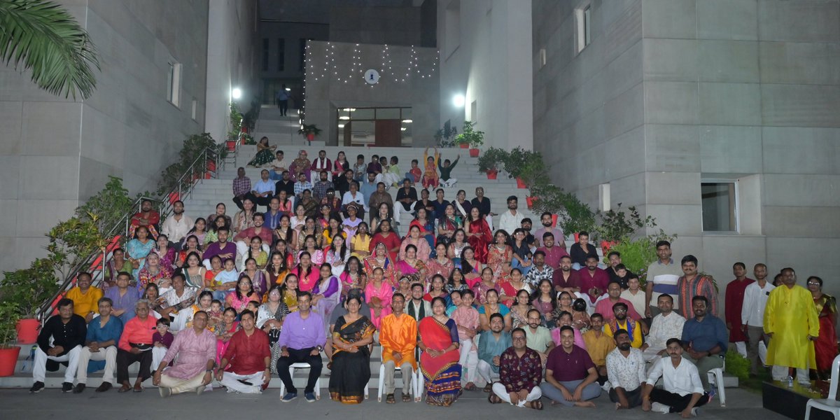 INFLIBNET's tweet image. The #INFLIBNET Centre hosted a #GarbaNight filled with devotion, joy, and dance on September 24, 2025. The staff members and their families participated with great enthusiasm. Here are some glimpses from the celebration event!
#Navratri2024 #INFLIBNETCelebrations #MaaDurga