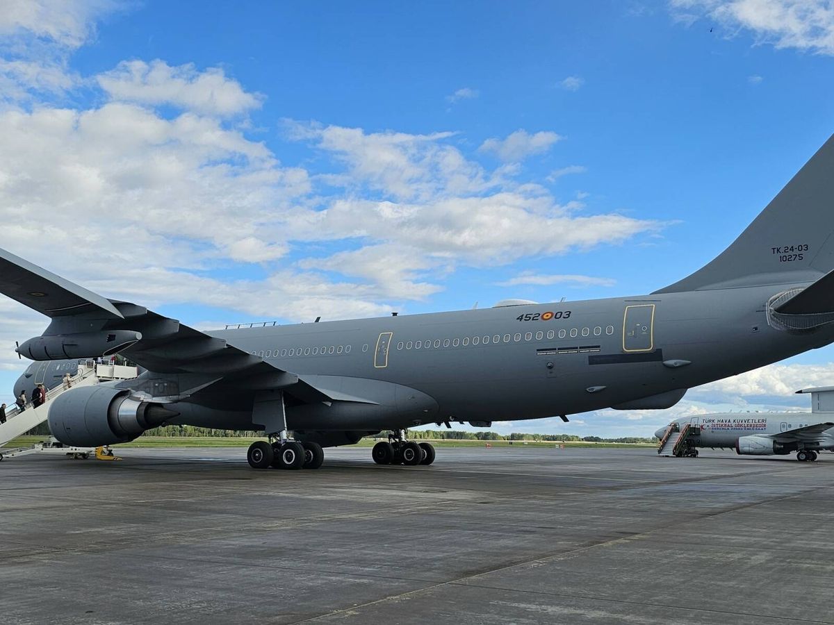Aeronaves Militares Españolas (@web_ame) on Twitter photo Está 📷 de <a href="/Juanjo_Writter/">Juanjo Fernández 🇪🇸</a> de nuestro ✈️ A330 y el ✈️ E-7T 🇹🇷 desplegado hace unos días en Siaulia donde está desplegado nuestro #DATVilkas 🇪🇸👏👏🧐👇 Está 📷 de <a href="/Juanjo_Writter/">Juanjo Fernández 🇪🇸</a> de nuestro ✈️ A330 y el ✈️ E-7T 🇹🇷 desplegado hace unos días en Siaulia donde está desplegado nuestro #DATVilkas 🇪🇸👏👏🧐👇