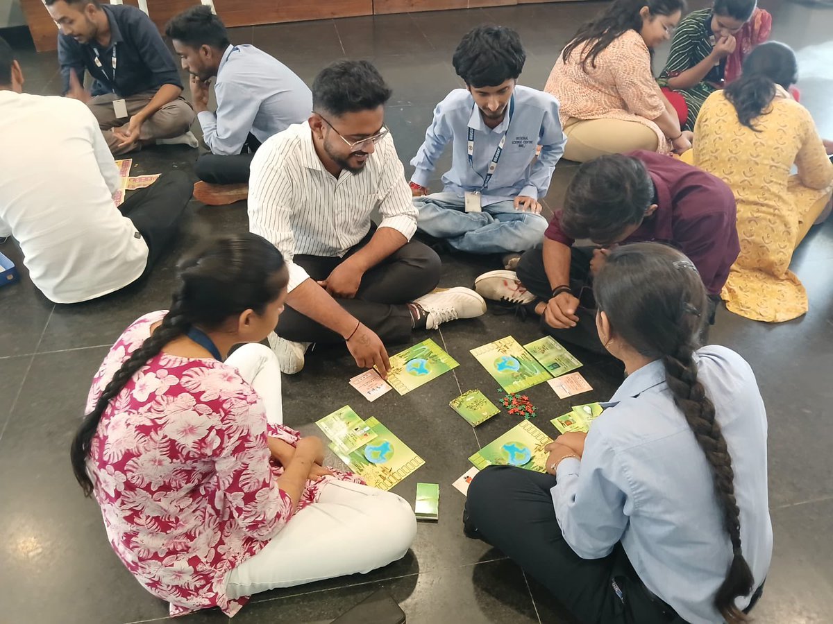 RscBhuj's tweet photo. @RSCBhuj celebrated #WorldEnvironmentHealthDay with fun and learn. Through exciting #Environmental #games like #Climato, visitors enjoyed knowing several facts about our planet, it's environment , causes of #pollution, #conservation measures in innovative way.
@gedaofficial https://t.co/DTWSQLGLRe