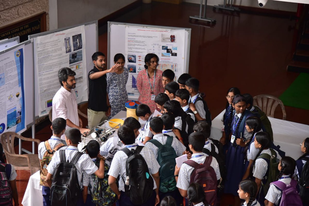 CSIRNIOGoa's tweet image. CSIR-National Institute of Oceanography had an open day on 26th September as part of the 84thFoundation Day celebration of the Council of Scientific and Industrial Research (CSIR).