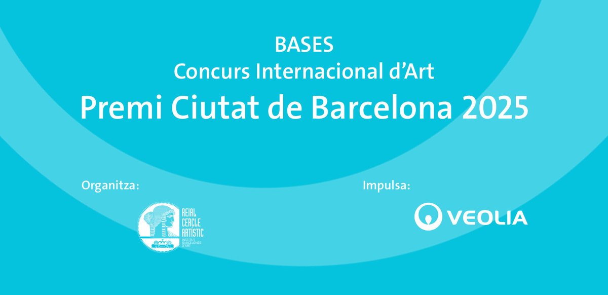 Bases del 𝗖𝗼𝗻𝗰𝘂𝗿𝘀 𝗜𝗻𝘁𝗲𝗿𝗻𝗮𝗰𝗶𝗼𝗻𝗮𝗹 𝗱'𝗔𝗿𝘁 - 𝗣𝗿𝗲𝗺𝗶 𝗖𝗶𝘂𝘁𝗮𝘁 𝗱𝗲 𝗕𝗮𝗿𝗰𝗲𝗹𝗼𝗻𝗮 𝟮𝟬𝟮𝟱, que aquest any arriba amb algunes novetats!
Més informació:
reialcercleartistic.cat/ca/actualitat/…