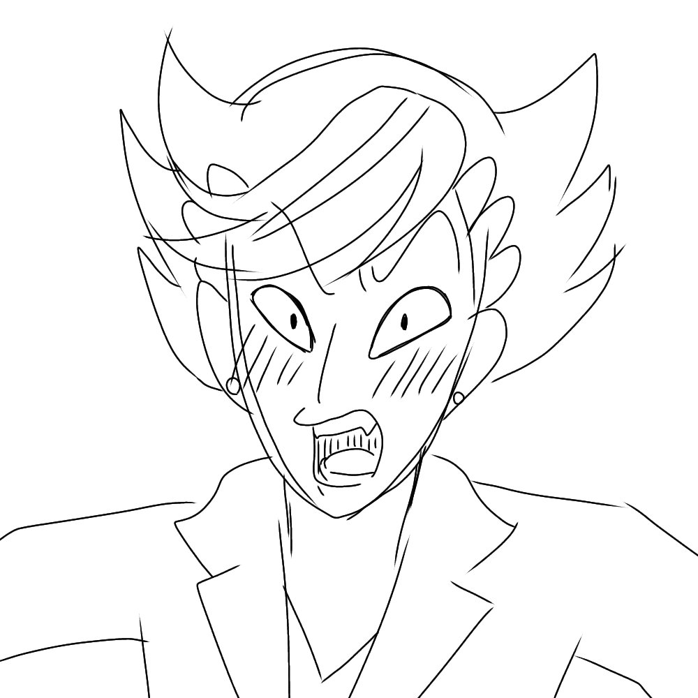 雑なラクガキ
(気持ちはザクなな)
ここに載せて無さすぎて比較対象ないけど今までで1番ザックリンさんぽく描けた