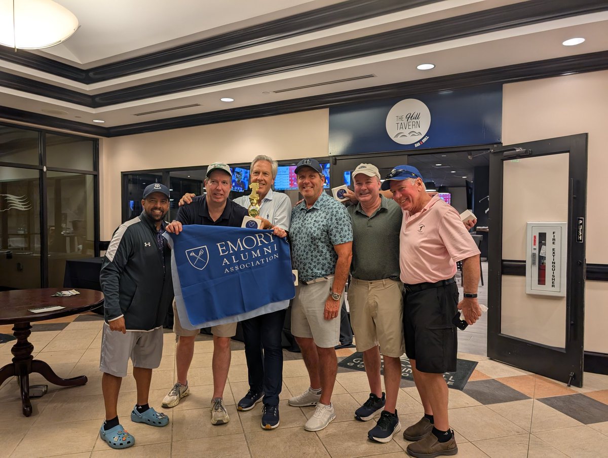 NRMedia50's tweet image. Special Shout-out and thank you to my cousin Kiran Rao for inviting me to yesterday's 2025 Emory Alumni Golf Outing live at Galloping Hills Golf Course in Kenilworth New Jersey 

What a great day ⛳🔥🚀 #NRMedia #NithinsSportsRush #Emory #GallopingHillsGolfCourse #Networking