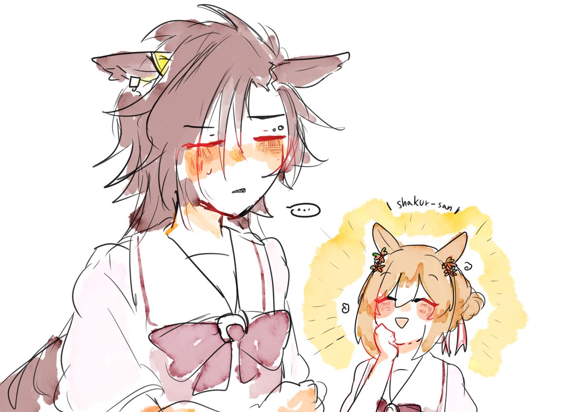 first time draw them but they're cute....