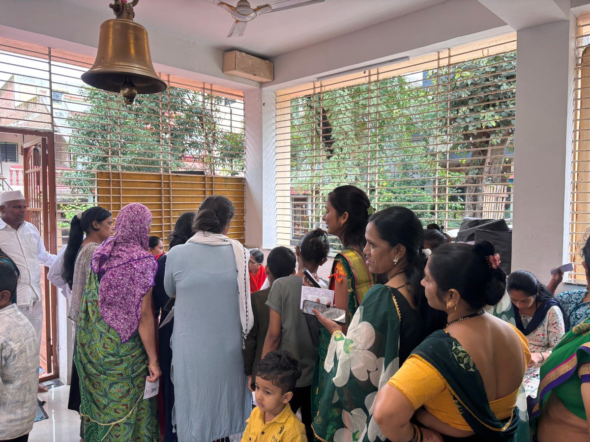 chhaya_devang2's tweet image. मोठ्या संख्येने आलेल्या नागरिकांनी मोफत नेत्र तपासणी व कमी दरात चष्म्याचा लाभ घेतला.

#EyeCheckupCamp #SevaHiSankalp #Modi75 #NarendraModi #BJP #Nashik