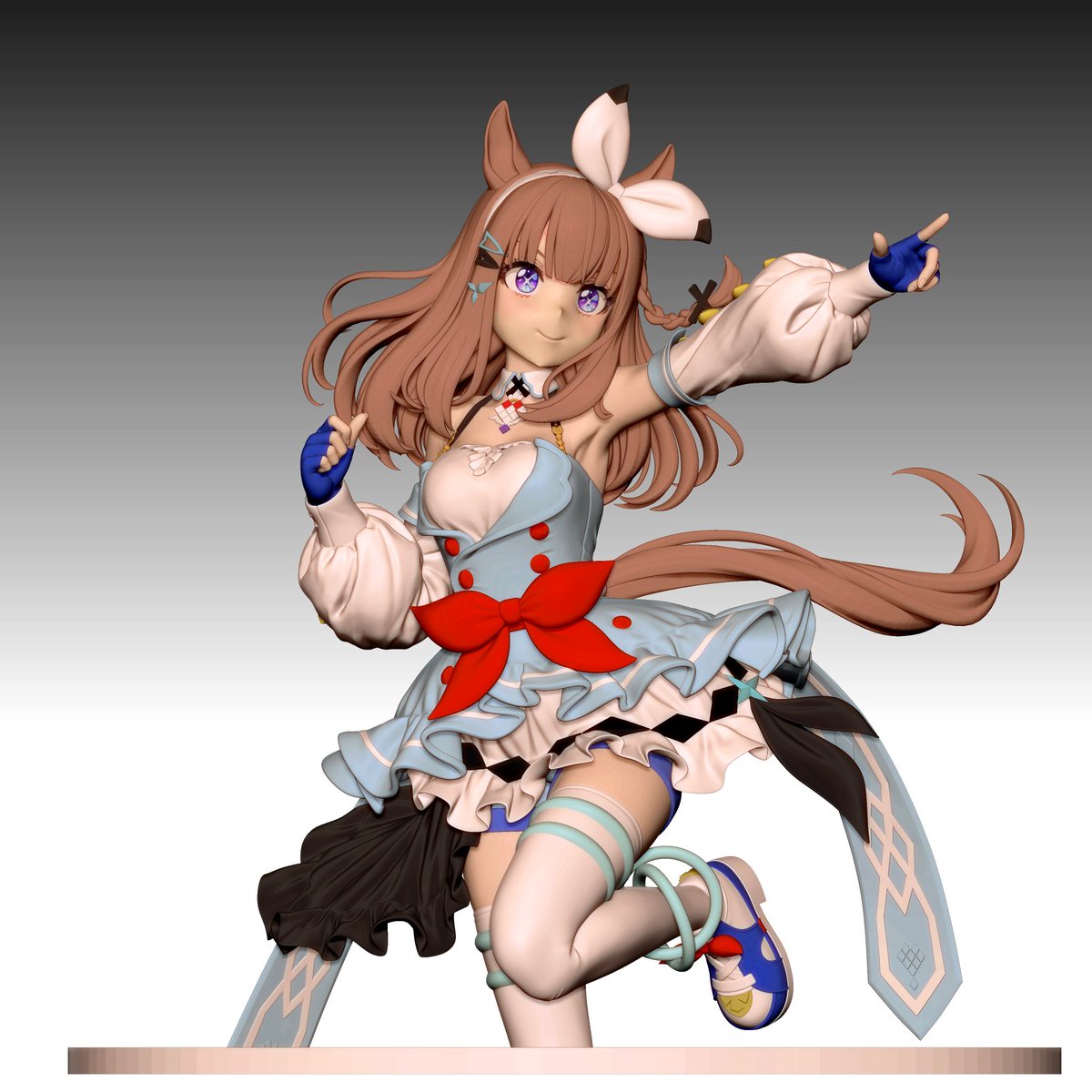 ウマ娘 アーモンドアイ 勝負服.ver 私は作りました よろしくお願いし