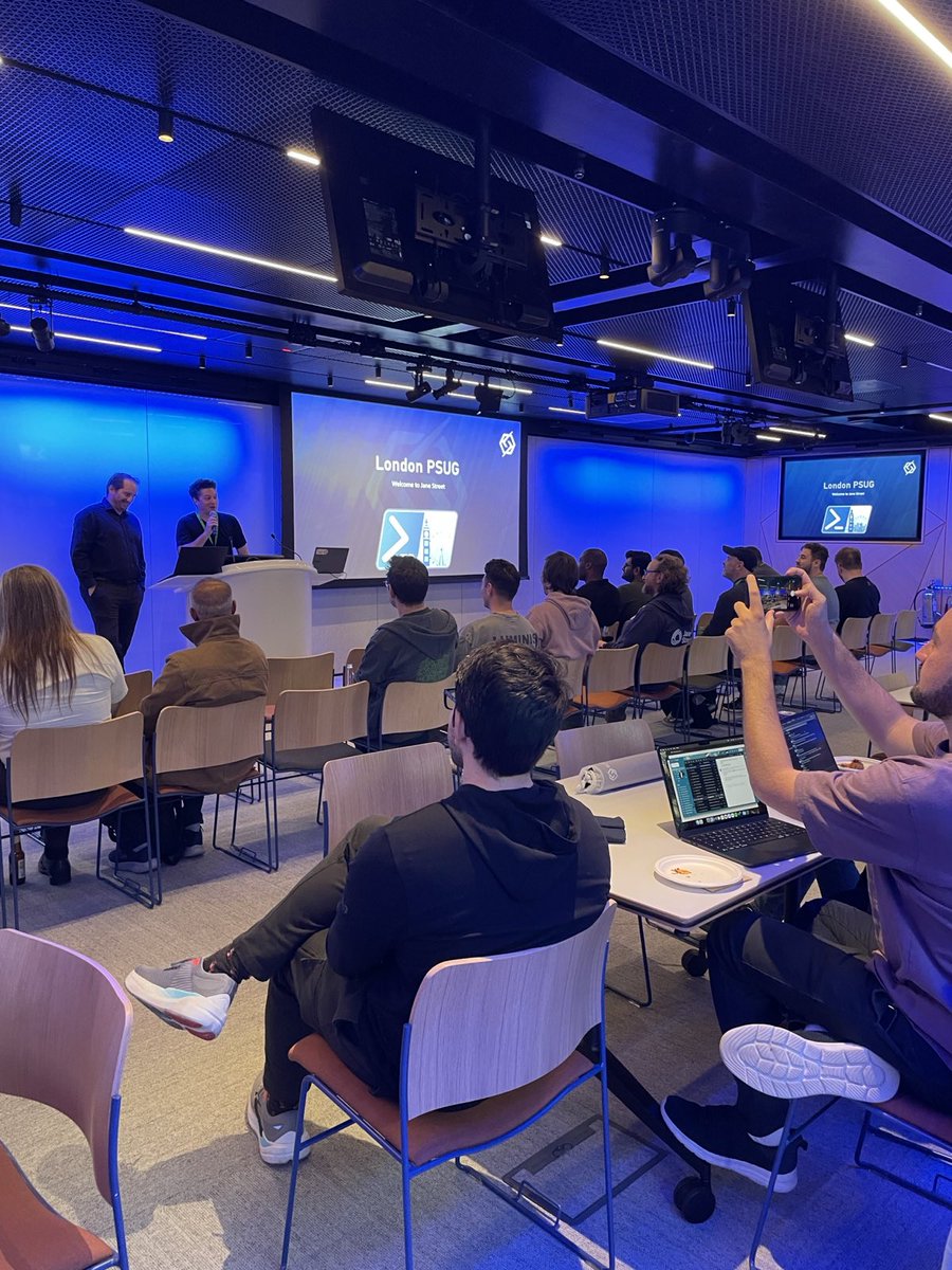 London PowerShell UG tweet media