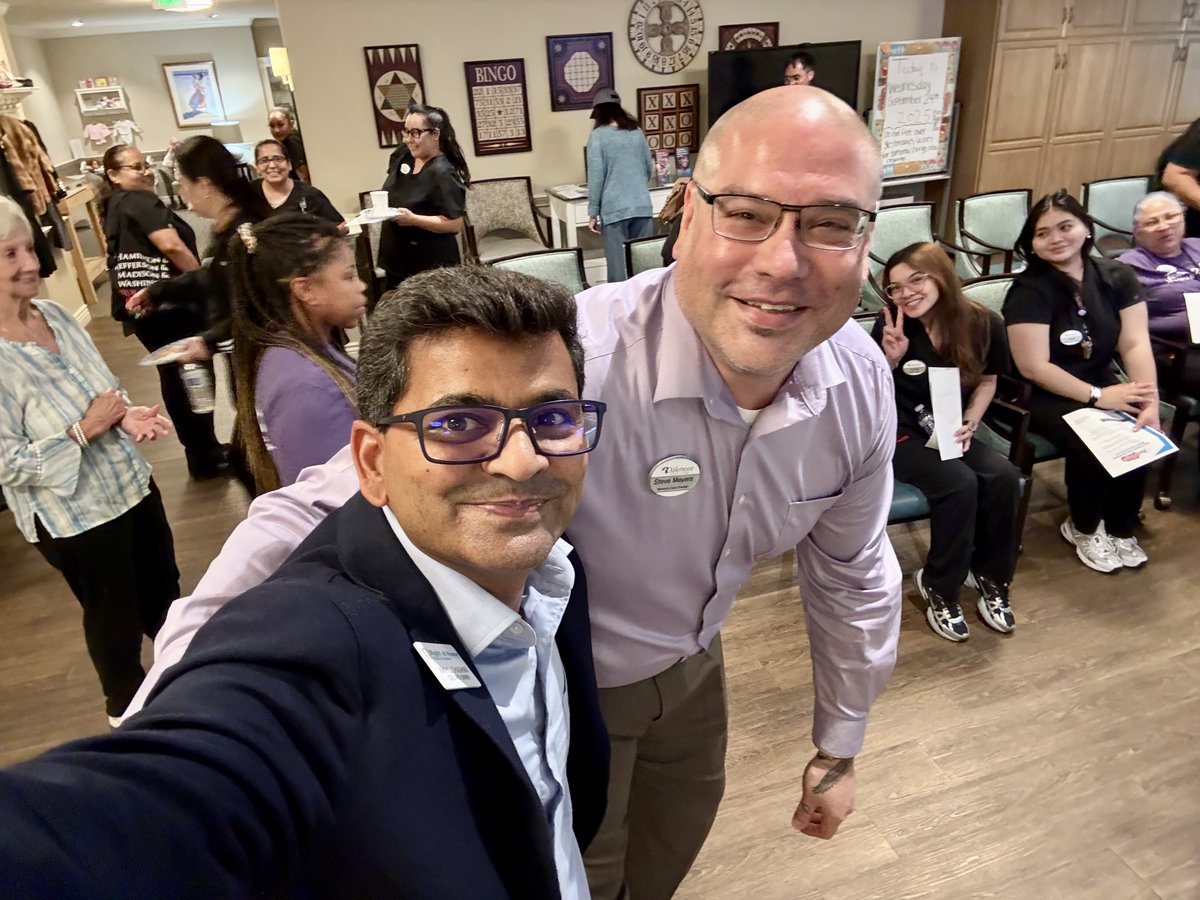 raheastbay's tweet image. Great #inservice session at Oakmont of Concord! Our owner, Nikhil Chauhan, shared key #insights on improving #patientcommunication. Big #Thanks  to San Sor &amp;amp; Steven Meyers! 🎉 Looking forward to more collaborations! 💬
📍 Visit Oakmont: oakmontseniorliving.com/concord/
#caregiving #Tips
