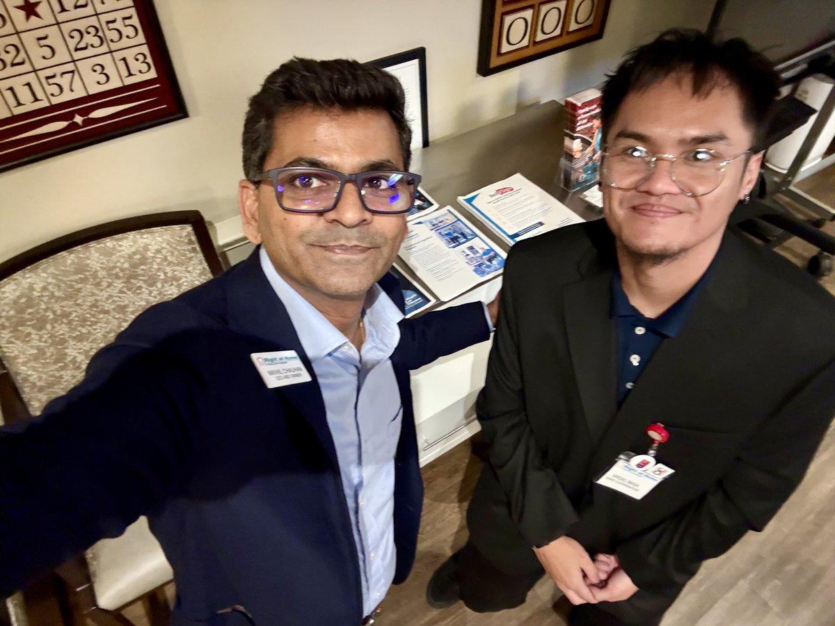 raheastbay's tweet image. Great #inservice session at Oakmont of Concord! Our owner, Nikhil Chauhan, shared key #insights on improving #patientcommunication. Big #Thanks  to San Sor &amp;amp; Steven Meyers! 🎉 Looking forward to more collaborations! 💬
📍 Visit Oakmont: oakmontseniorliving.com/concord/
#caregiving #Tips
